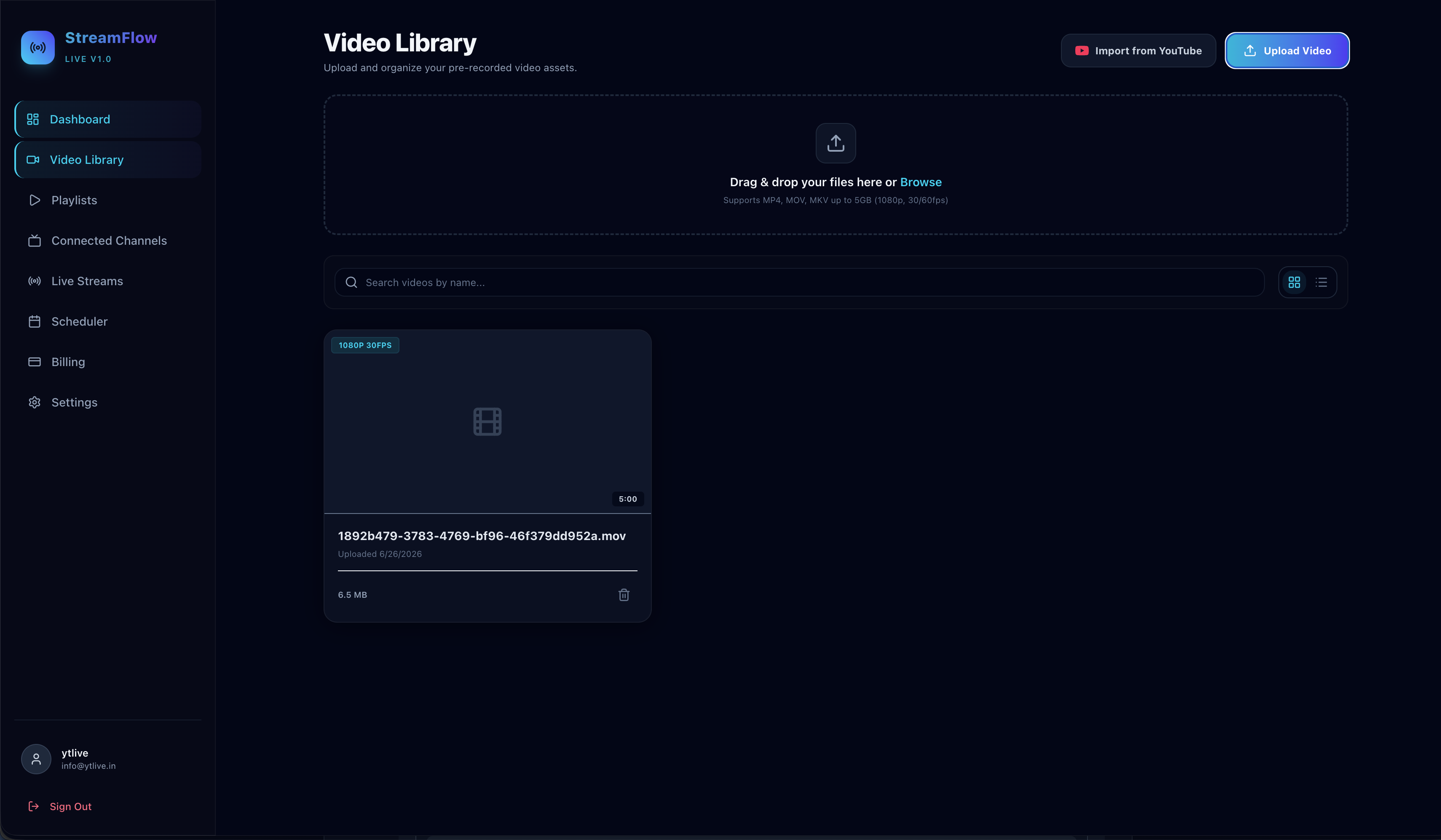 Video Library